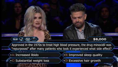 Kelly Osbourne jokes about her weight loss on Millionaire after Ozempic rumors