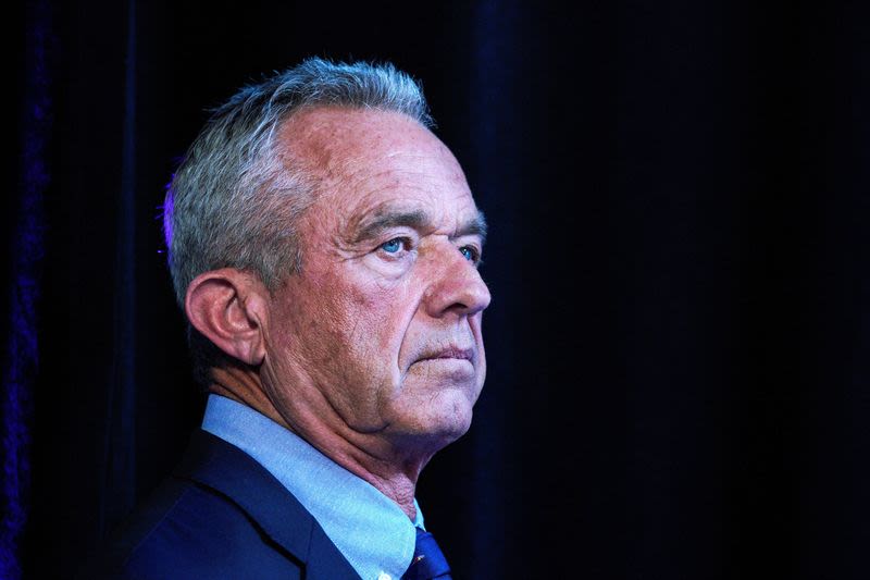 Presidential candidate RFK Jr had a brain worm, has recovered, campaign says