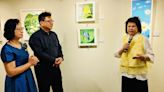 點亮藝術創意名家聯展 黃喜惠彩蝶系列亮點十足