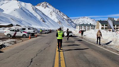 Ola polar. Piden extremar la prudencia al conducir en las zonas cordilleranas