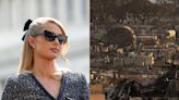 Paris Hilton enjoys Maui beach holiday just miles from fire-ravaged town of Lahaina