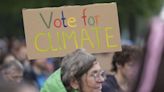 Thousands take part in climate march in Amsterdam and Berlin ahead of European elections