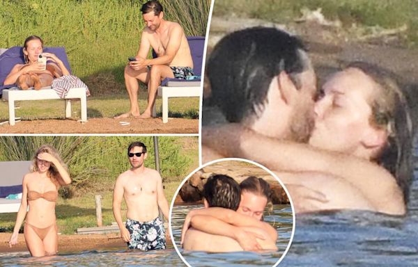 Tobey Maguire, 49, kisses model Babette Strijbos, 24, after ex-wife Jennifer Meyer denied Lily Chee, 20, dating rumors