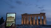 An app shows how ancient Greek sites looked thousands of years ago. It's a glimpse of future tech