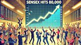Sensex@80,000: Fastest 10K-point rally in 138 days churns out 20 multibagger stocks