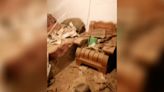 Houses collapse after 6.2-magnitude earthquake hits China