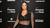 Ashley Graham shut down a critic who said 'fat positivity' is 'getting out of hand' after she posed in a daring minidress