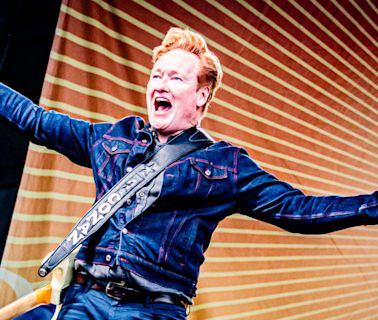 Conan O’Brien Channels Bob Dylan in Epic Newport Folk Festival Debut