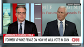 Jake asks former VP Mike Pence how he will vote in 2024 | CNN Politics