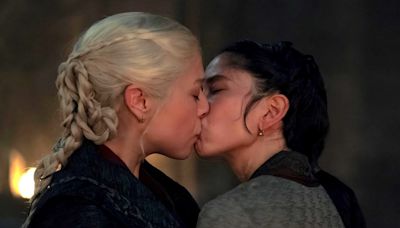 That Rhaenyra/Mysaria 'House of the Dragon' Kiss Was Unscripted