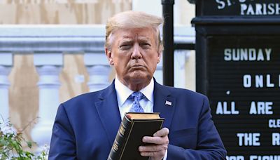 Cash-strapped Trump is now selling $60 Bibles, U.S. Constitution included