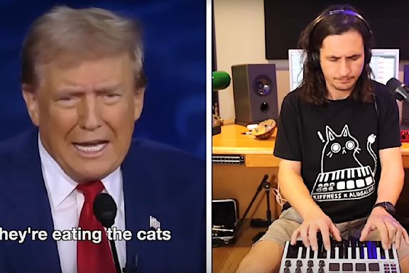 Donald Trump becomes reggae sensation with new song: "Eating the Cats" (video)