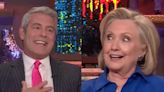 Andy Cohen amusingly reveals to Hillary Clinton he had ‘wonderful liaison’ with her secret service agent