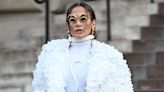 Jennifer Lopez's Schiaparelli Rose Coat Is Made of Hundreds of Real Petals