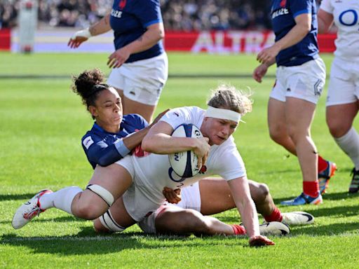 Rugby féminin : le XV de France s’effondre contre l’Angleterre qui signe un 6e Grand chelem consécutif