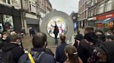 Sidewalk ‘Portal’ linking NYC, Dublin by livestream paused after lewd antics