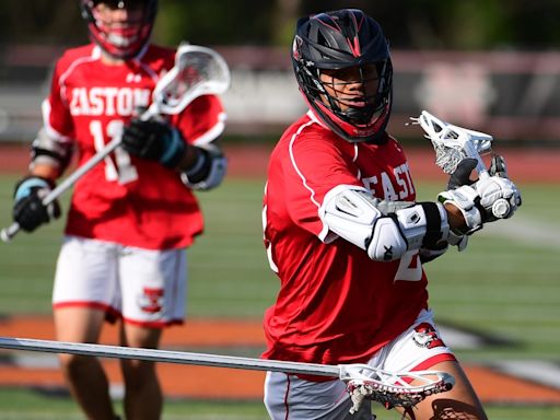 Easton boys lacrosse starts strong, holds off Parkland’s furious rally in EPC semis