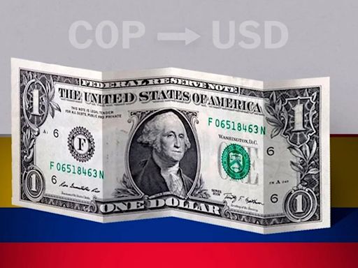 Valor de apertura del dólar en Colombia este 29 de julio de USD a COP