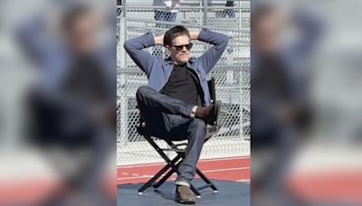 Kevin Bacon Cuts Loose And Visits "Footloose" High School For Its Final Prom