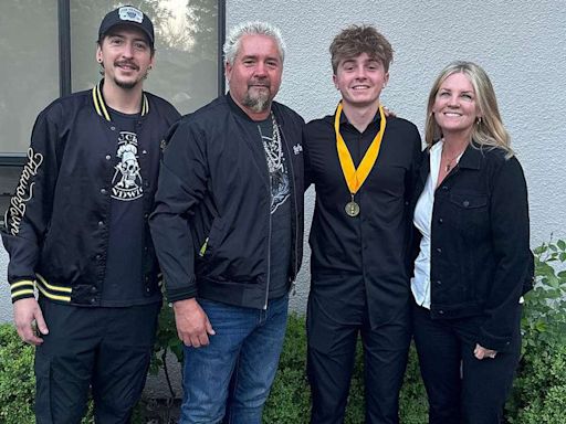 Guy Fieri’s Son Ryder Got into His First Choice for College and Is Taking After His Dad: ‘Super Excited’ (Exclusive)