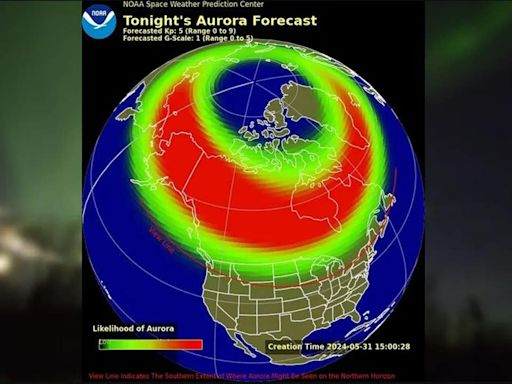 Northern lights forecast for NY, NJ, CT: Will aurora borealis be visible Friday and Saturday?