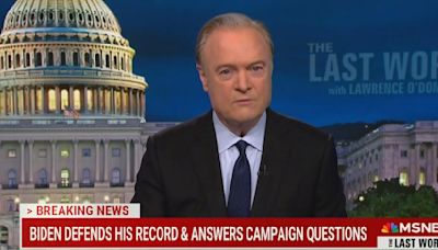 Lawrence O’Donnell Declares Biden Presser ‘the Most Masterful Televised’ Foreign Policy Talk From a President: ‘As Good As It...