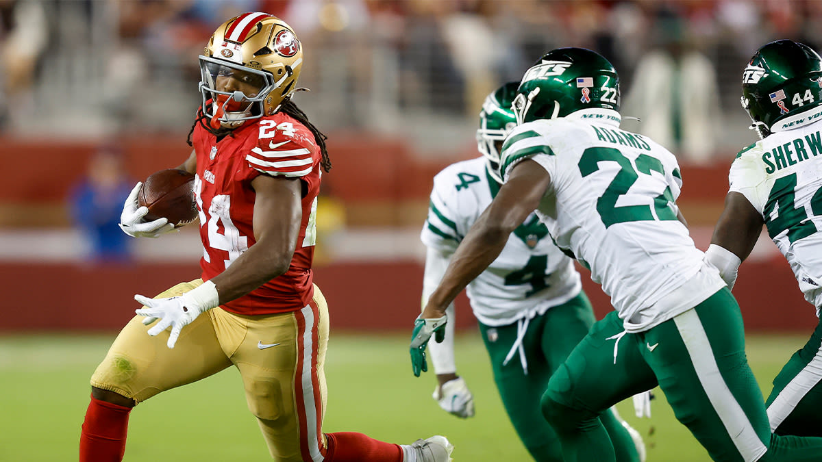 Mason's career night fills CMC ‘void' in 49ers' win vs. Jets