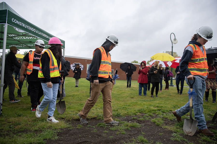 Vancouver schools celebrates future of trades education with new building at Hudson’s Bay