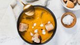 Silky Carrot Apple Soup Recipe