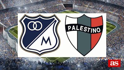 Millonarios vs Palestino: estadísticas previas y datos en directo | Copa Libertadores 2024