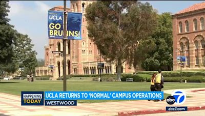 UCLA students return to in-person classes following nearly 2 weeks of protests