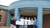 "The kids are still in our thoughts and prayers." ISU fraternity donates $4K to Perry High students