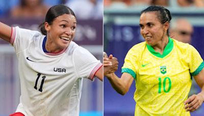 Where to watch USWNT vs. Brazil live stream, TV channel, time, lineups for USA in Olympics women's soccer gold medal final | Sporting News