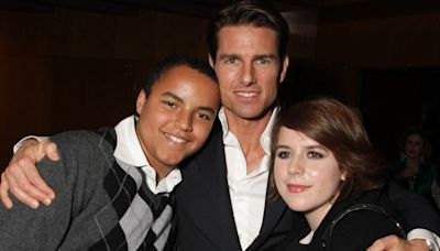 La poco conocida foto de Tom Cruise junto a sus tres hijos: Isabella, Connor y Suri