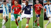 Las 14 estrellas del fútbol masculino que estarán presentes en el primer día de los Juegos Olímpicos de París 2024