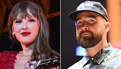 Travis Kelce Appears Emotional During Taylor Swift's Amsterdam Mashup Featuring Lyrical Nod to Him