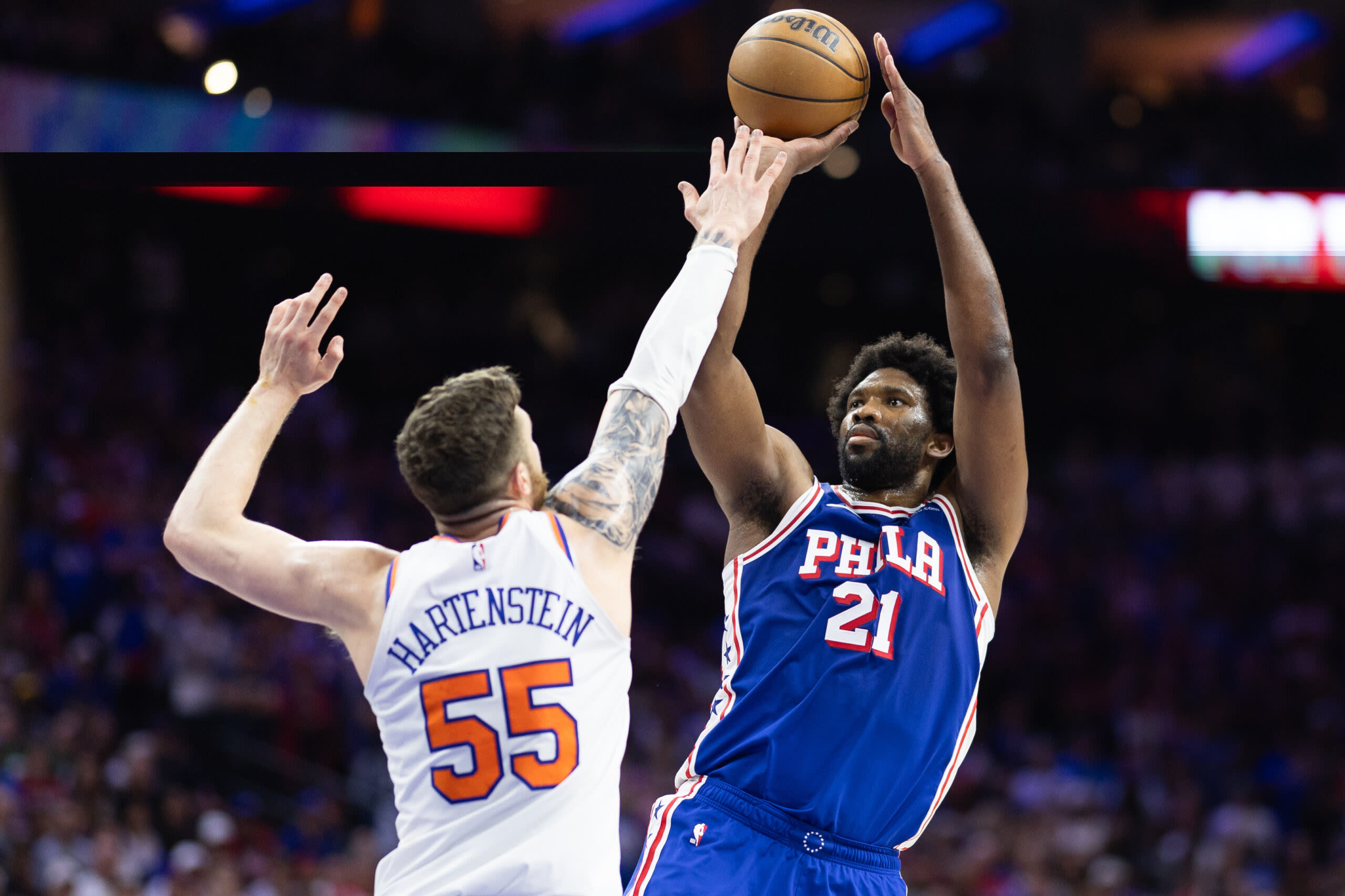 Joel Embiid upset with Round 1 loss to Knicks, excited for Sixers’ future