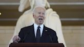 Biden condemns current antisemitism in Holocaust remembrance during college protests and Gaza war