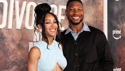 Wait, What?! Internet Responds to Full Clip of Michael Ealy's Real Reaction To Jonathan Majors Before He Hugged Meagan Good