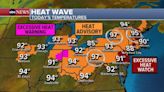 Scorching heat wave continues across Midwest, Northeast