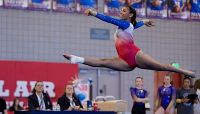 See top moments of the 2024 Texas State Gymnastics Championships at Bel Air High School