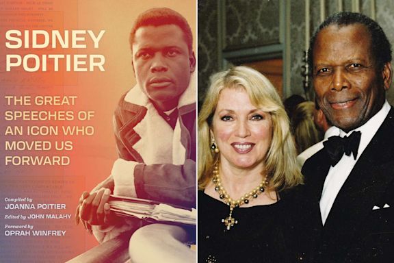 Sidney Poitier's Widow Joanna Shares His 'Inspiring' Legacy — and Jaw-Dropping Pickup Line! — in New Book (Exclusive)