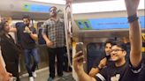 Kartik Aaryan travels in Mumbai Metro to avoid traffic, clicks pictures with fans