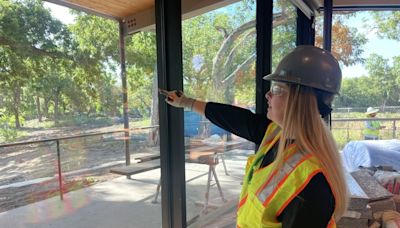 Crews continue construction on Cedar Park Public Library