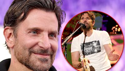 Bradley Cooper Plays with Pearl Jam, Hangs with Gigi Hadid at BottleRock