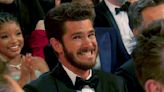 Andrew Garfield created the meme of the night just 10 minutes into the 2023 Oscars