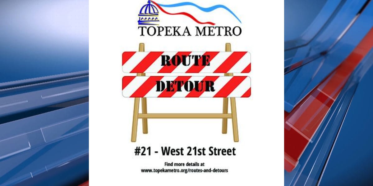 Topeka Metro buses pause VA service due to concrete pouring