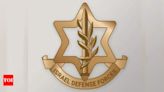 Israel: Terrorists captured in Judea and Samaria raids - Times of India