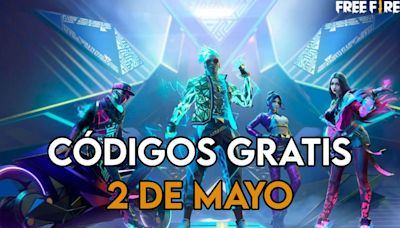 Free Fire | Códigos de hoy jueves 2 de mayo de 2024: recompensas gratis