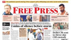 Free Press Journal Free Press - Indore Epaper Edition epaper dated Thu, 27 Jun 24